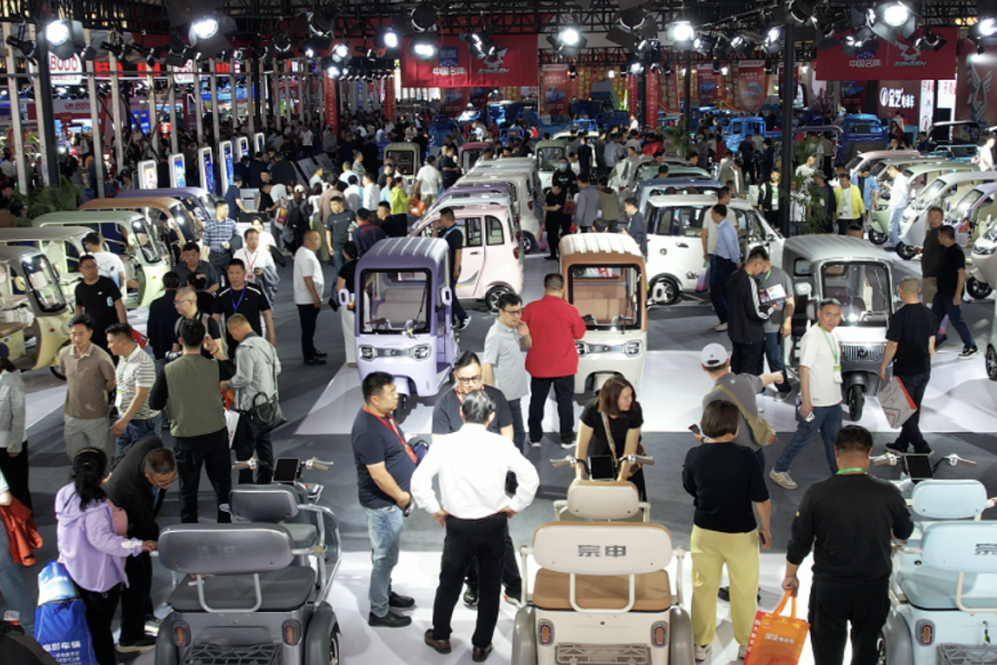 江蘇宗申推出全球首款鴻蒙版電動三輪車